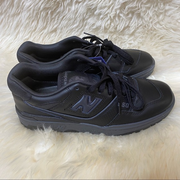 New Balance 550 Black on Black 8.5 - Picture 3 of 10